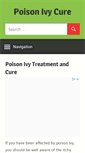 Mobile Screenshot of poisonivycure.net